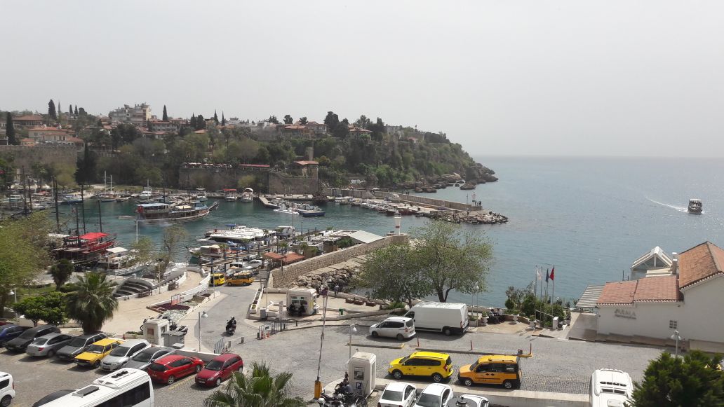 Antalya Mediterranean Coastline & Ancient Cliffs
